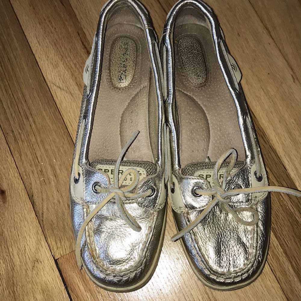 Sperry Gold Boat Shoes